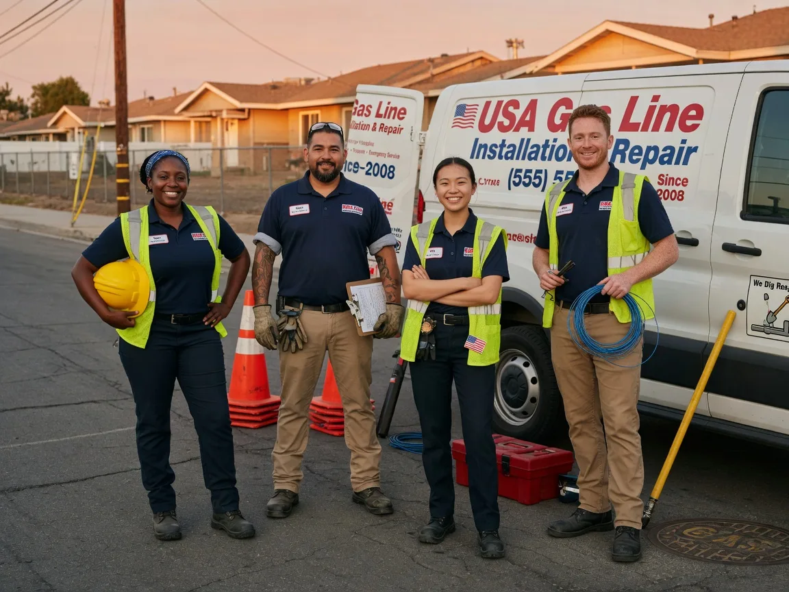 Gas Line Installation company in Falls City, NE