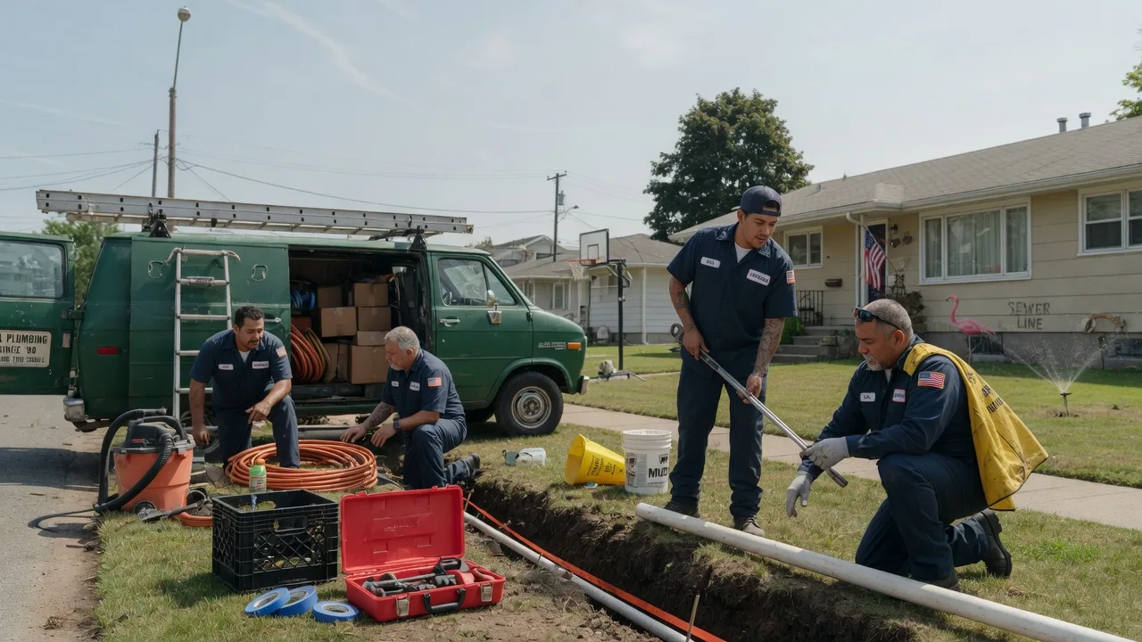 Gas Line Installation in Falls City, NE near me